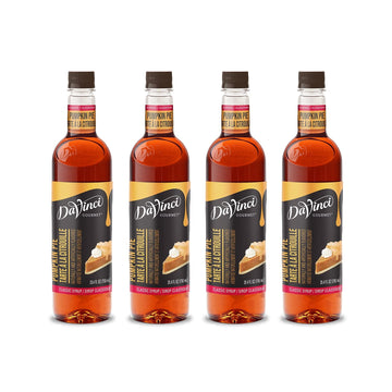 Davinci Gourmet Classic Pumpkin Pie Syrup, 25.4 Fluid Ounce (Pack Of 4)