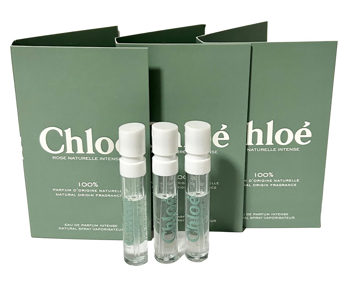 Chloe Rose Naturelle Intense Sample Perfume Women Spray 1.2 Ml / 0.04 Oz - Set Of 3 : Beauty & Personal Care