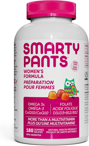 Smartypants Gummy Vitamins Cn,Wc180 Women'S Complete Gummy Vitamins, 180 Count