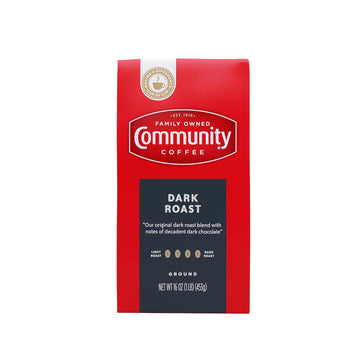 Community Coffee Dark Roast Ground Coffee, Bag