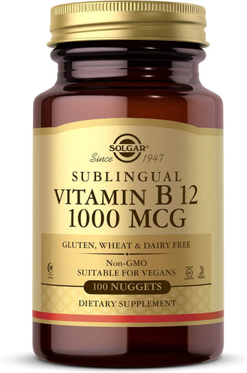 Solgar - B-12 Nuggets, 1000 Mcg, 100 Pellets