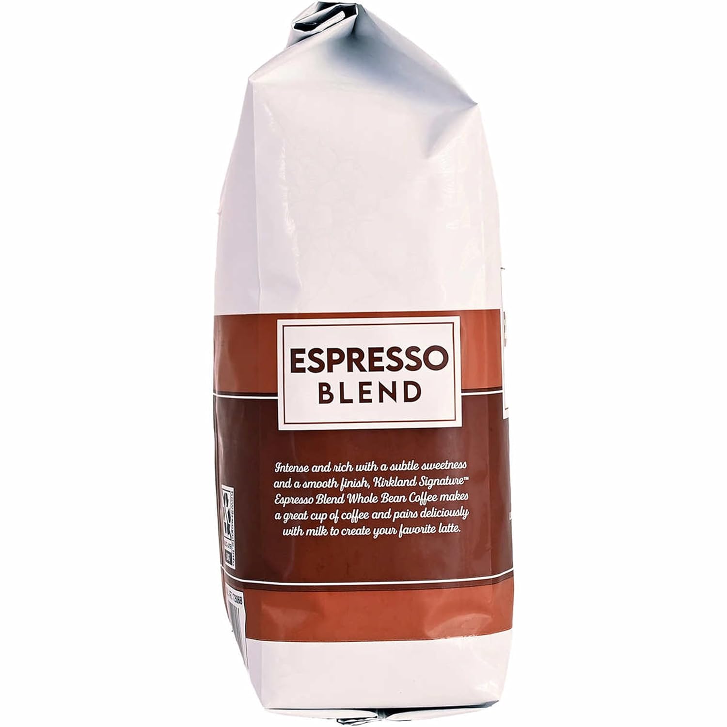 (Pack of 2) Kirkland Signature Dark Roast ESPRESSO BLEND Coffee Roasted By Starbucks 32 Oz. Bag