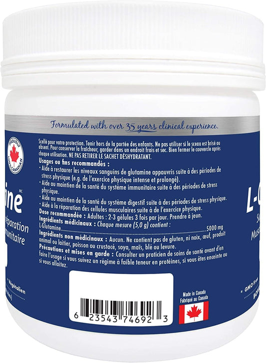 L-Glutamine 250, Naka Platinum Pro Powder - Bonus Size: 250G (8.8 Oz) 200 + 50 Free, 250 Count