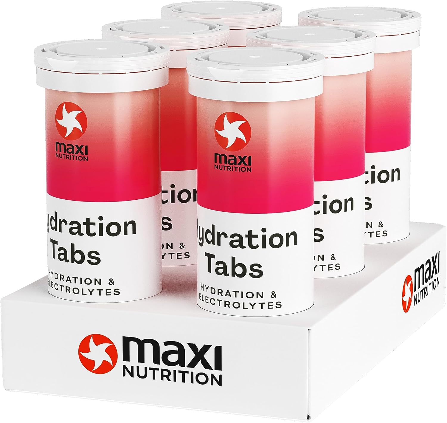 MaxiNutrition Hydration tabs, Strawberry Lemonade, Zero Sugar| Effervescent Electrolyte Tablets| for Improved Hydration and Recovery | Suitable for Vegans and Vegetarians | 6 x 10 Tablets (6 Pack) : Amazon.co.uk: Health & Personal Care