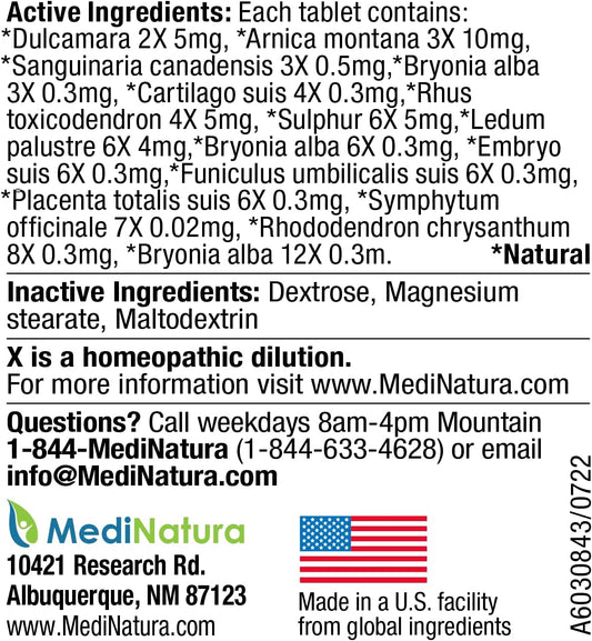 T-Relief Arthritis Arnica +12 Pain Relieving Natural Medicines Help Re