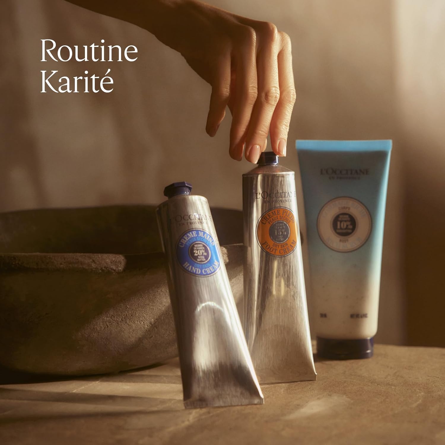 L'Occitane Shea Butter Foot Cream 150Ml, Moisturising Foot Lotion For Dry, Cracked Feet, Vegan And Clean Luxury Skincare For All Skin Types