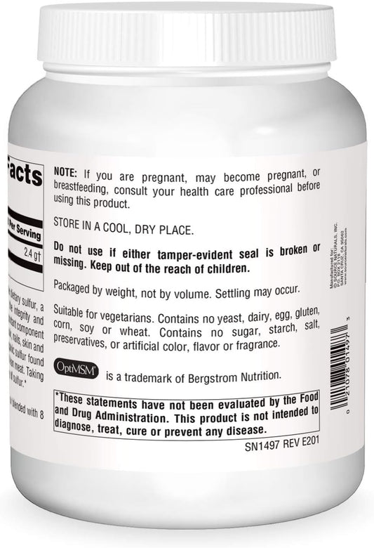 Source Naturals MSM (Methylsulfonylmethane) - Powder 35