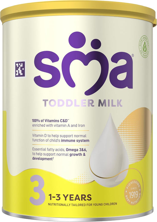 Sma Toddler Milk Powder, 1-3 Years, 800G (Pack Of 4)