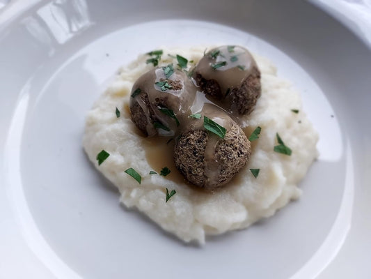 Green Slice Homestyle Veggie Balls 6/12Oz Bags | Wholesome, Gluten Free Plant-Based Meatballs | Vegan, Allergen-Free, Made In Vermont