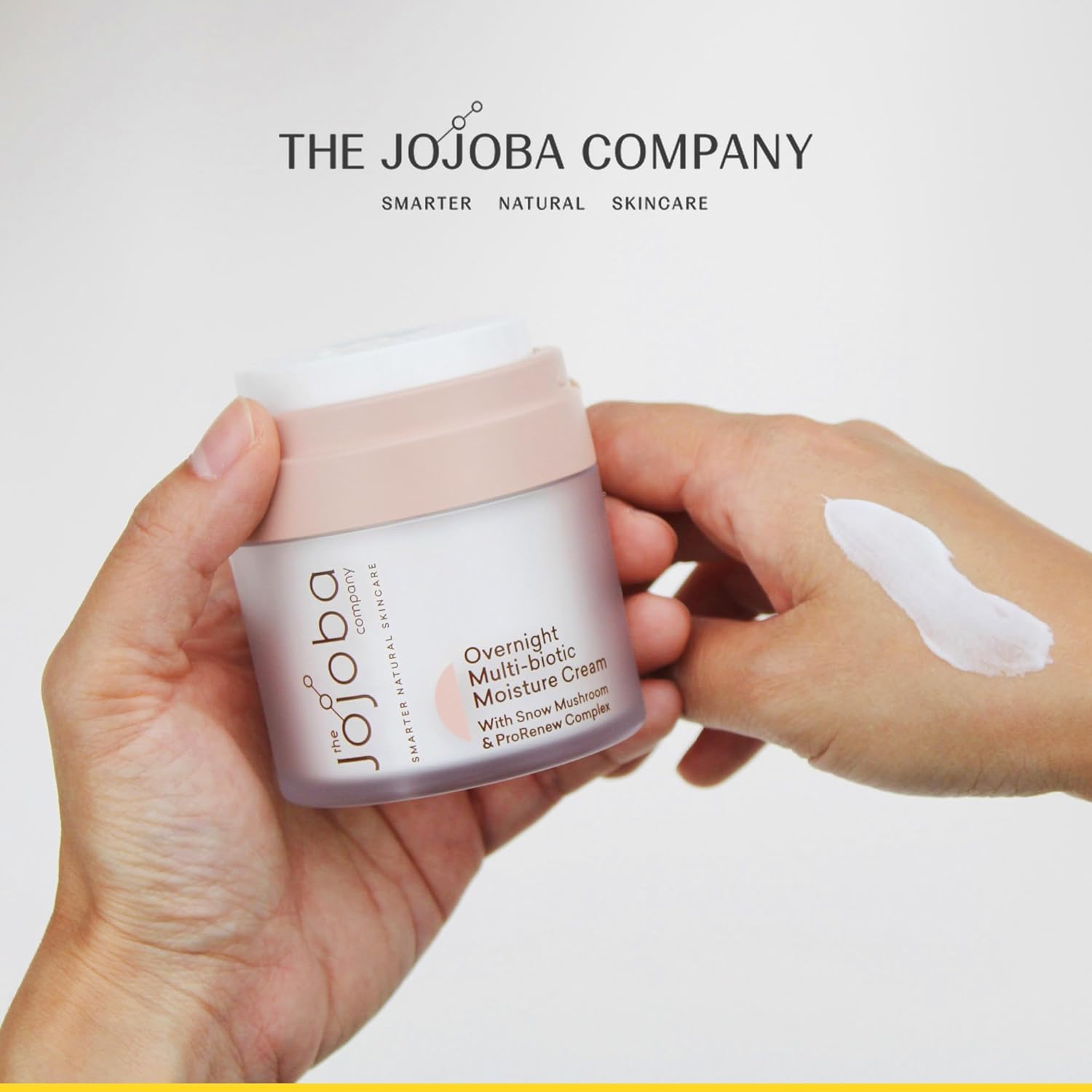 The Jojoba Company Overnight Multi-Biotic Moisture Cream With Snow Mushroom & Prorenew Complex – Hydrating Night Cream For Dry, Sensitive Skin – Nourishing, Lightweight : Beauty & Personal Care