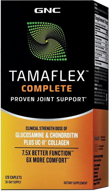 Gnc Tamaflex Complete, 120 Caplets, Joint Support
