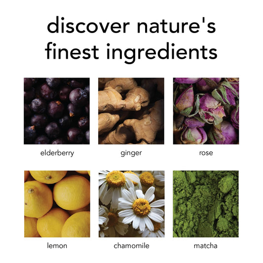 Pukka Tea Organic, Herbal Tea Sampler For Everyday Wellness, Best For Birthdays, Anniversaries & Holidays, Caffeine Free, 90 Bags, 6 Flavors