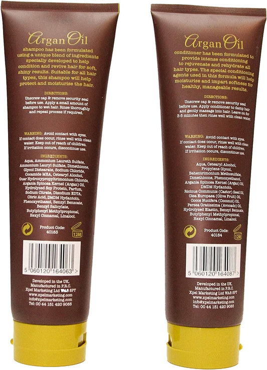 Argan Oil Shampoo & Conditioner Set Large 300Ml Each