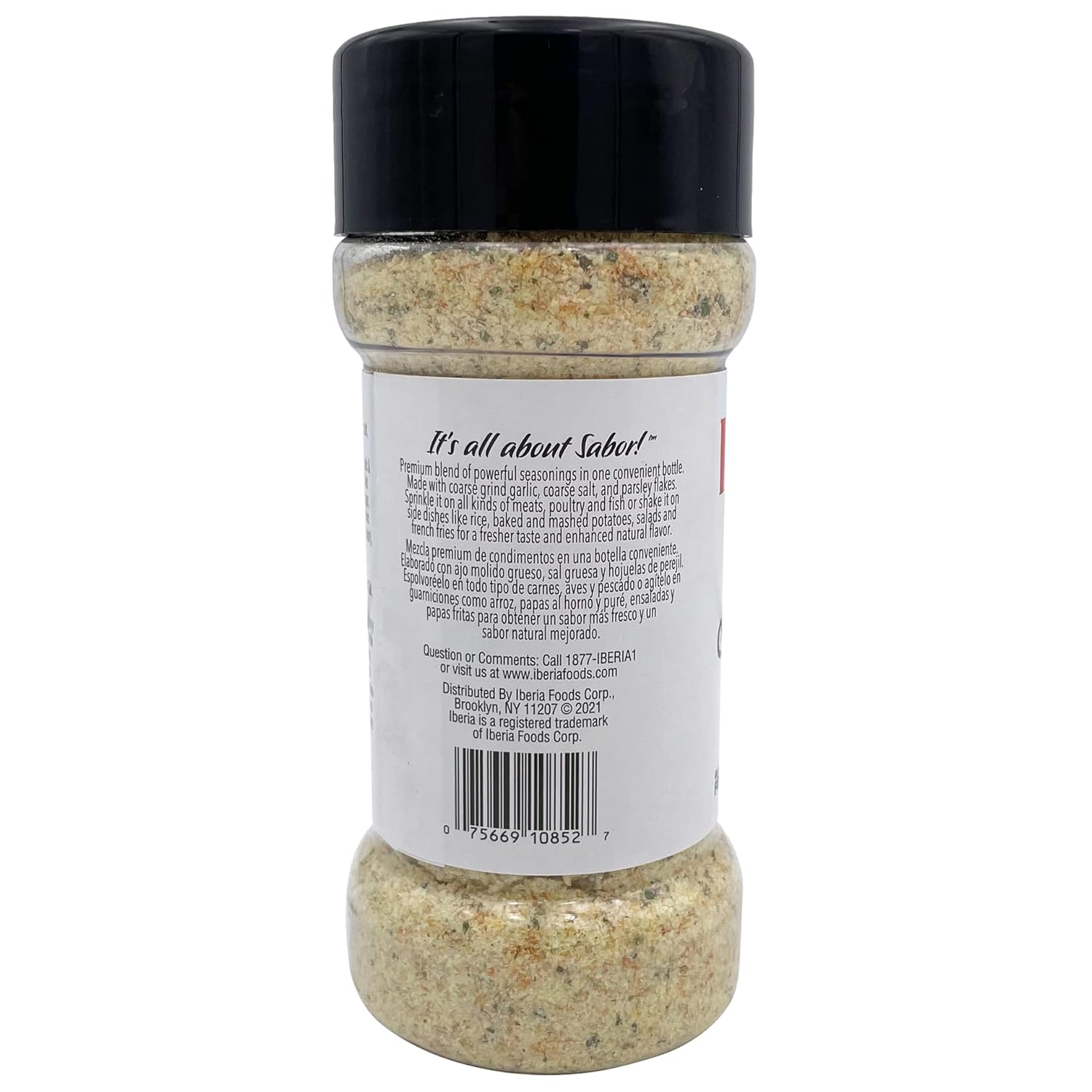 Iberia Garlic Salt With Parsley, 11 Ounce