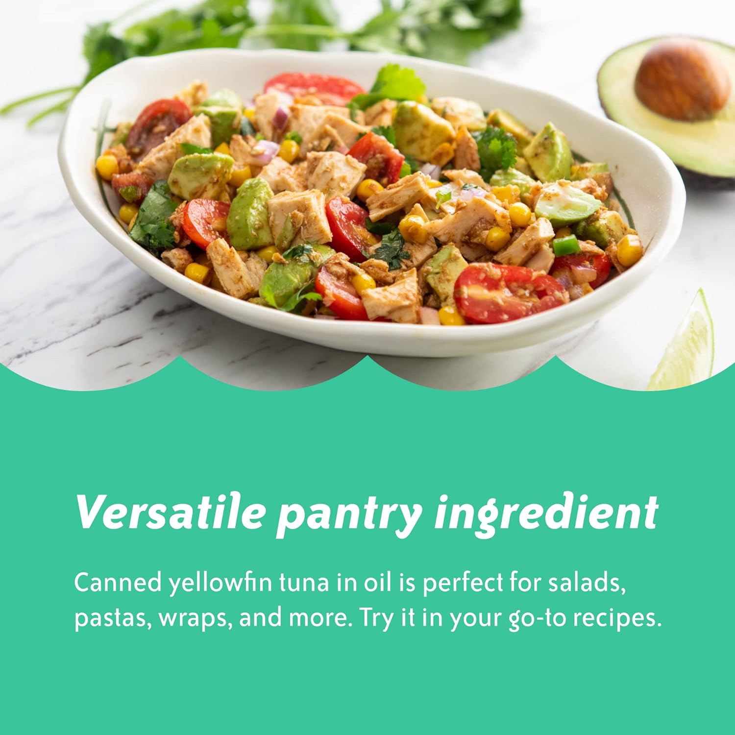 Chicken of the Sea Chunk Yellowfin Tuna in Vegetable Oil, Wild Caught Canned Tuna, 5-Ounce Cans (Pack of 12) : Grocery & Gourmet Food