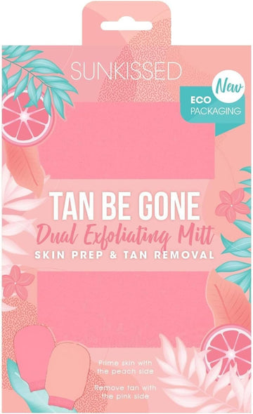 Sunkissed Tan Be Gone Dual Exfoliating Mitt