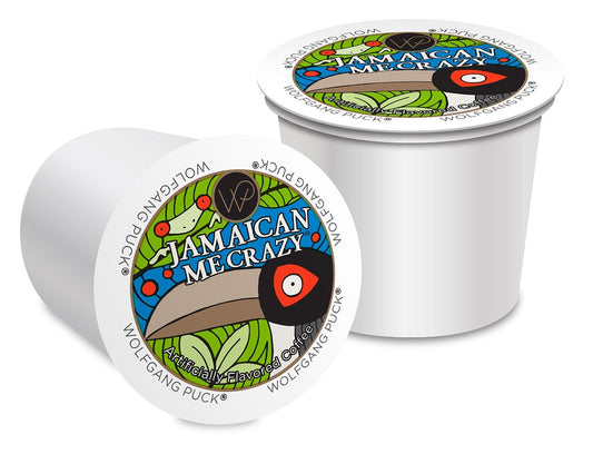 Wolfgang Puck Jamaican Me Crazy 24 Single Serve Cups (Pack Of 4), Compatible With All Keurig K-Cup Brewers, Including Keurig 2.0, 24 Count (Pack Of 4)