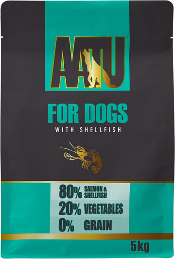 Aatu 80/20 Complete Dry Dog Food, With Shellfish 5Kg - Dry Food Alternaitve To Raw Feeding, High Protein. No Nasties, No FillersAs5