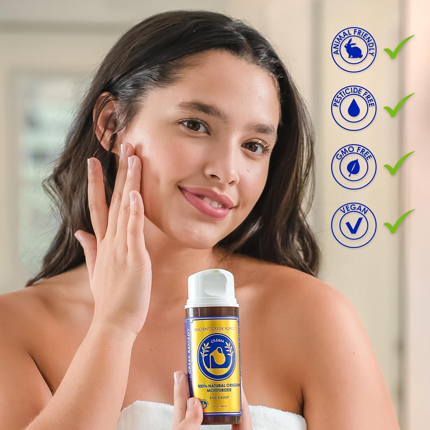 Organic Anti Aging Face And Body Butter Cream For Dry Skin, Hair, Hands, Cuticle, Nails. Made Of Almond, Olive, Jojoba Vitamin E, Lavender Oil. Day And Night Moisturizer For Women And Men : Beauty & Personal Care