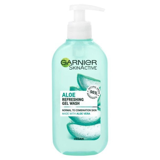 Garnier Natural Aloe Extract Gel Wash Normal Skin 200Ml