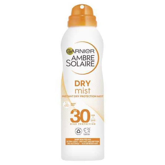 Ambre Solaire Dry Mist Sun Cream Spray Spf30 200Ml