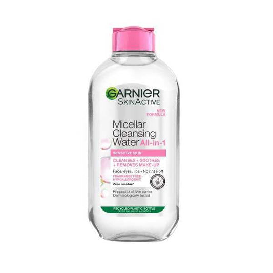 Garnier Micellar Water Facial Cleanser Sensitive Skin 200Ml