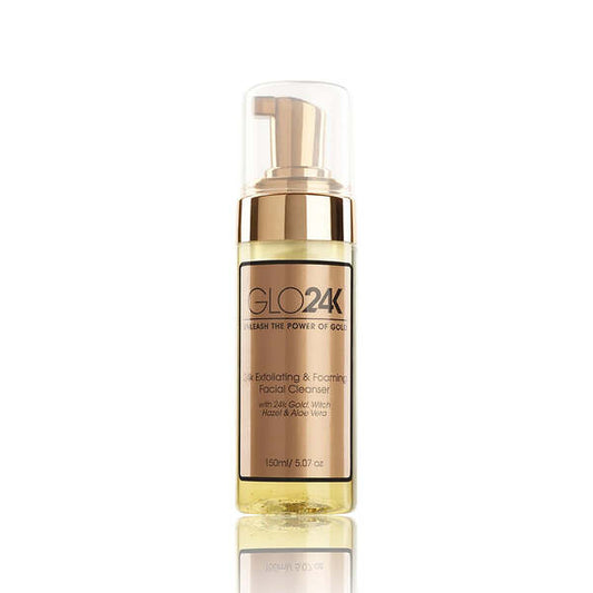 Glo24K 24K Exfoliating & Foaming Facial Cleanser