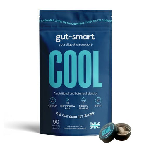 Gut-Smart Cool 90S - Natural Heartburn & Acid Reflux Relief