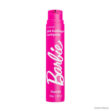 Hismile Barbie Pink Bubblegum Toothpaste