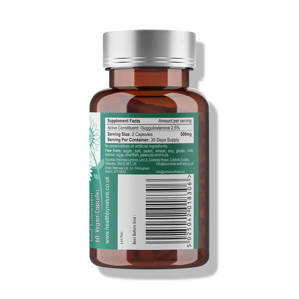 Hesh Triphala Guggul Vegan Capsules 60Ct