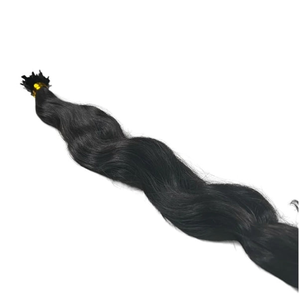 House Of Hair Uk Indian Wavy Ebony Flat Strands 16