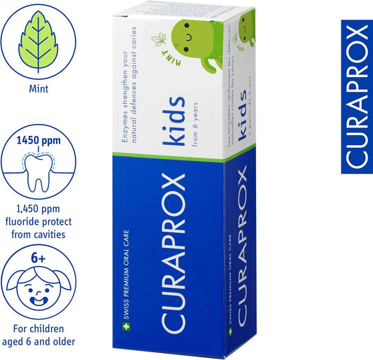 Curaprox Children'S Toothpaste Watermelon, 60Ml - Fresh & Fruity Watermelon Flavoured Toothpaste For Kids 6 Years +., Clear