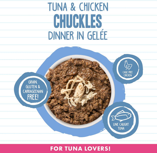 Weruva Best Feline Friend (B.F.F.) Tuna & Tilapia Twosome With Tuna & Tilapia In Aspic Cat Food, 5.5Oz Can (Pack Of 24)