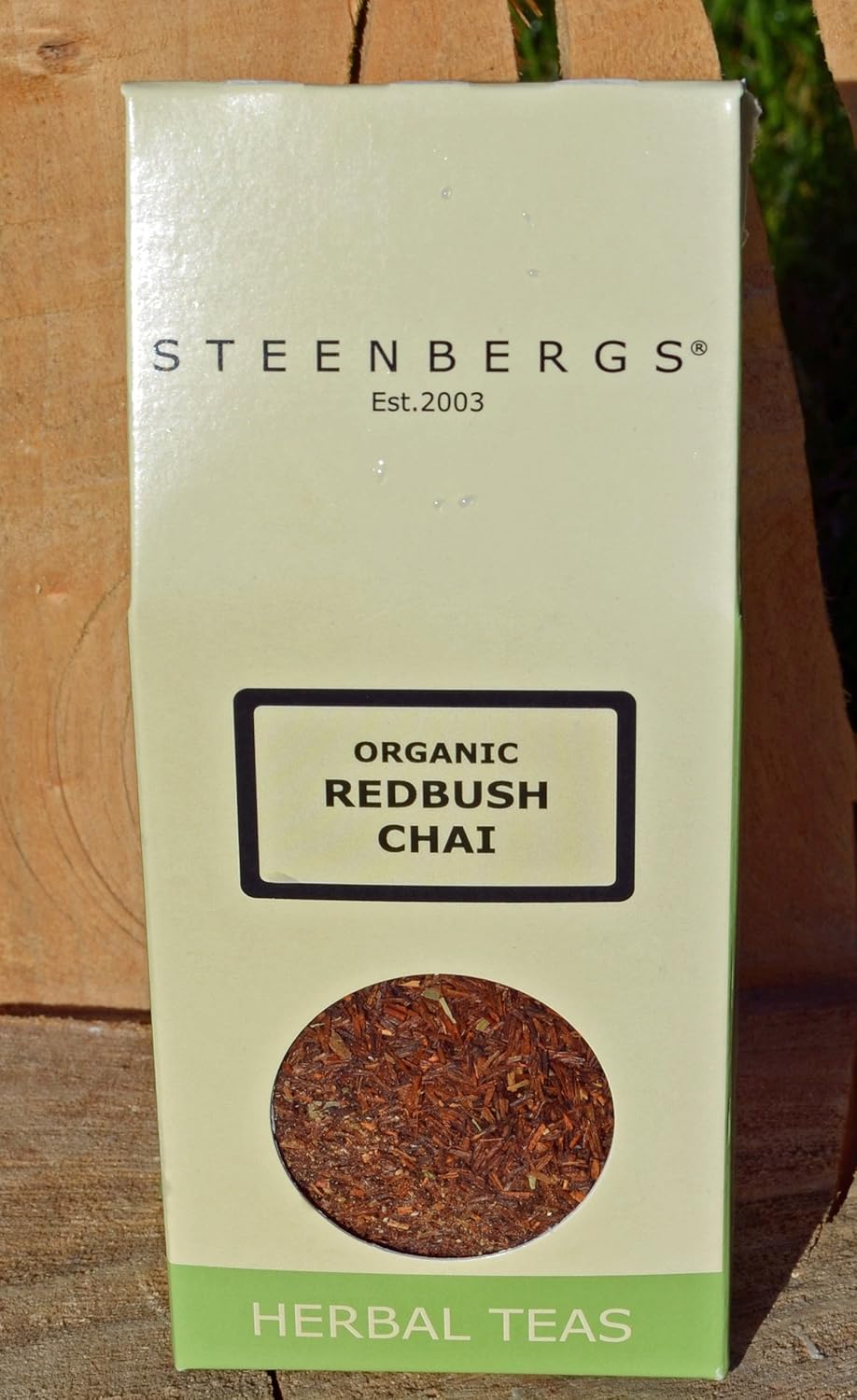 Steenbergs Organic Redbush Chai 90G , Loose Leaf