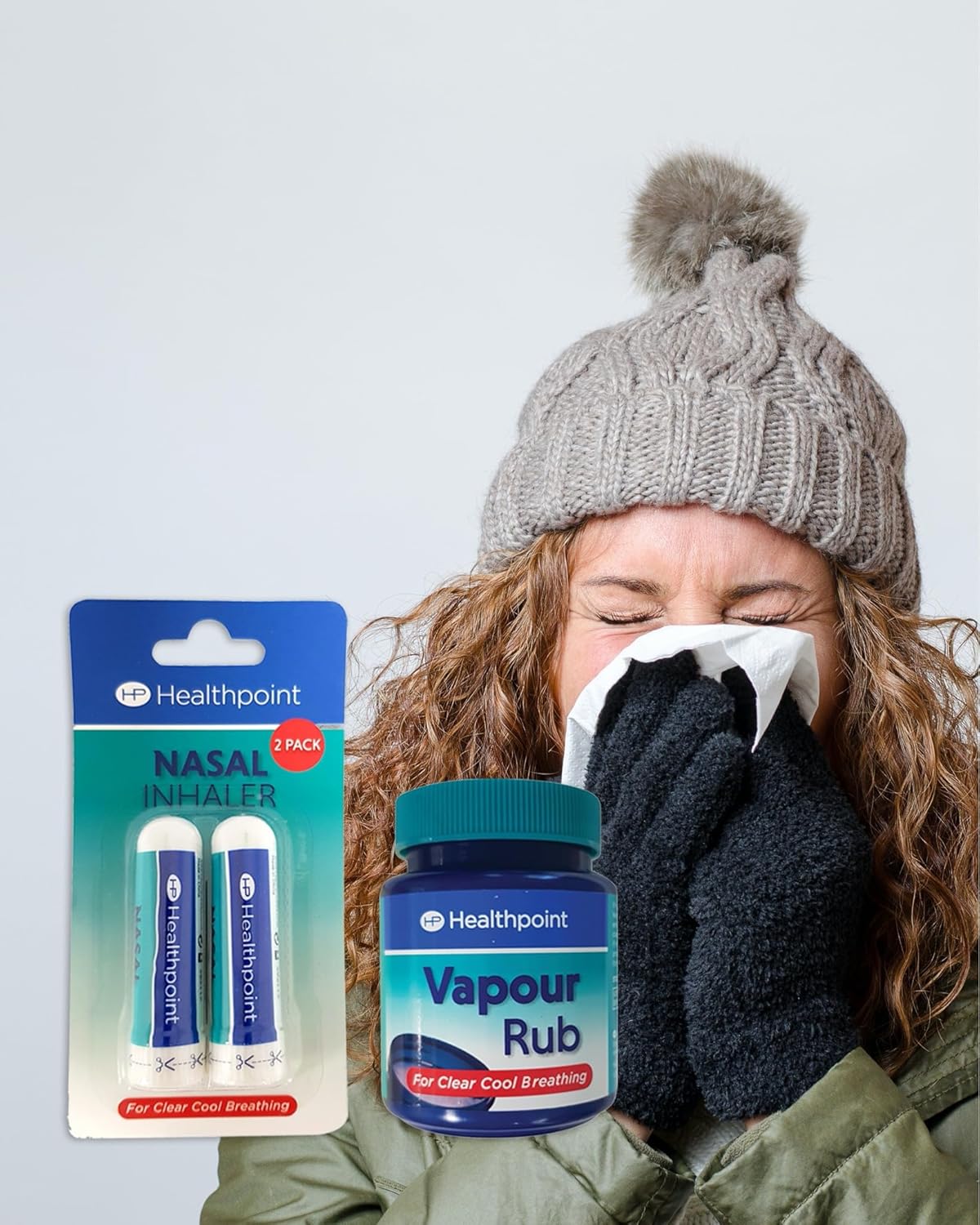 Healthpoint Vapour Patches, For Clearer Cooler Breathing, Soothing Peppermint, Eucalyptus, Scots Pine, Rosemary And Lemon Oil, Helps Sleep, Slow Release That Lasts Up To 8 Hours, Pack Of 5