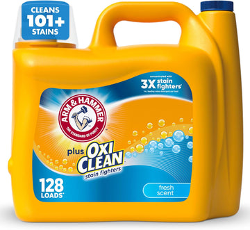 Arm & Hammer Liquid Laundry 166.5Oz Fresh Scent Plus Oxiclean
