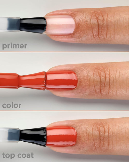 Sally Hansen Miracle Gelā¢, Keith Haring Colour Instinct, Long Lasting, Gel-Like Formula, No Uv Lamp Needed, Orange Nail Polish