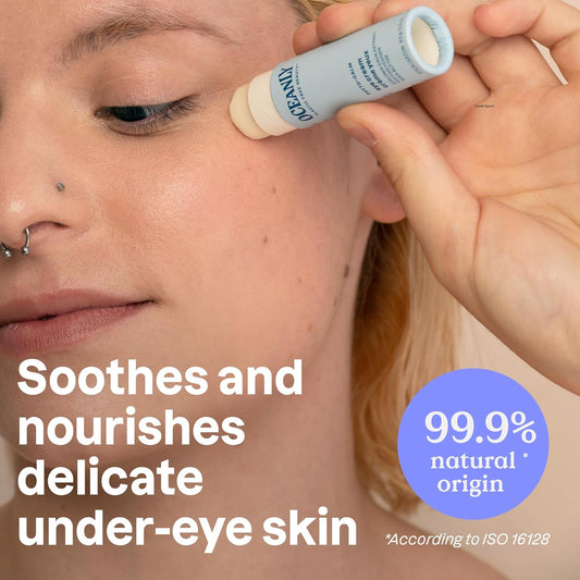 Attitude Oceanly Eye Cream Stick, Ewg Verified, Plastic-Free, Plant And Mineral-Based Ingredients, Vegan And Cruelty-Free Beauty Products, Phyto Glow, Unscented, 0.3 Ounce