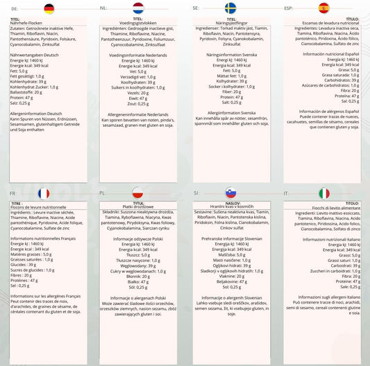 Wholefood Earth Nutritional Yeast Flakes (Nooch) 125G | Dairy Free | Fortified With B12 | Gmo Free