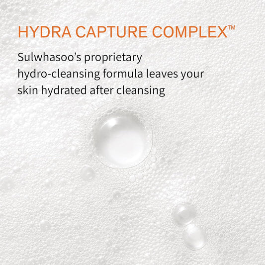 Sulwhasoo Gentle Cleansing Foam - Korean Face Wash For All Skin Types, Moisturizes & Rejuvenates, Removes Dirt & Impurities, Softens Skin, Hydrating Cleanser