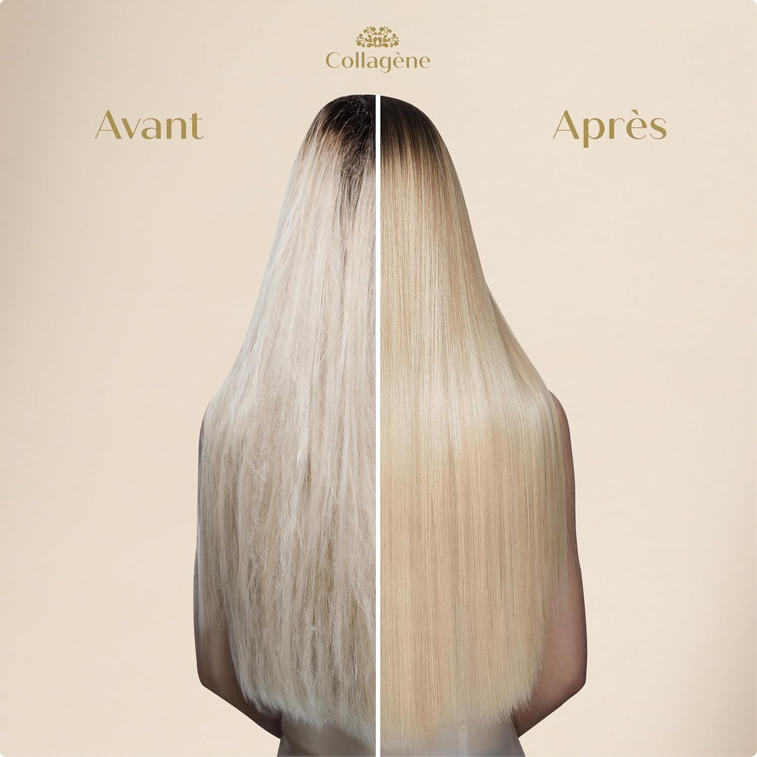 Arganicare | Collagen Range | Nourishing Leave-On Care | Collagen | Restores, Repairs & Regenerates | Thick, Strong & Resistant Hair | High Hydration | Fine & Volumeless Hair | 400Ml