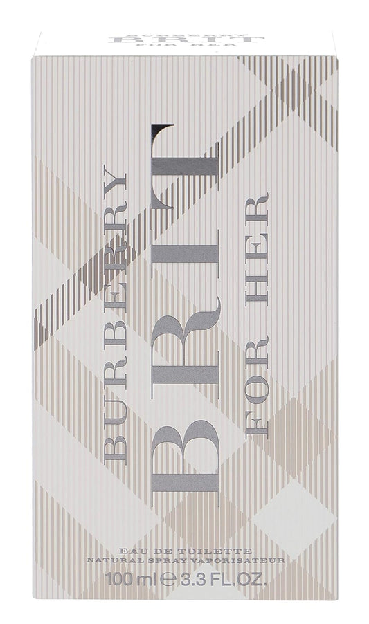 Burberry Brit Eau De Toilette – Women'S Floral Perfume – With Notes Of Icy Pear, Sugared Almond & Vanilla – Long Lasting Fragrance