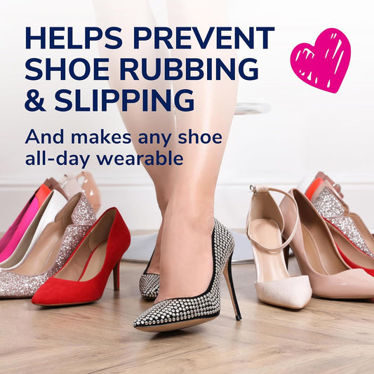 Dr. Scholl'S® Love Your Heels & Flats Heel Liner Cushions, Helps Prevent Uncomfortable Shoe Rubbing At The Heel And Helps Prevent Shoe Slipping For Shoes That Are Too Big, 3 Pair