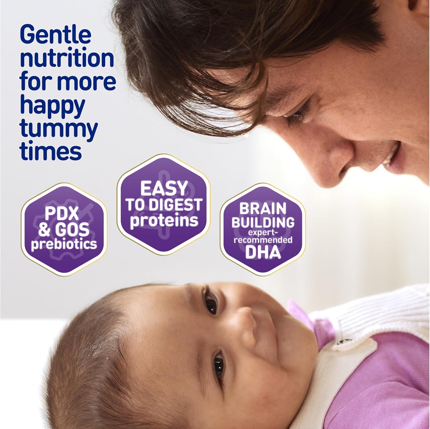 Enfamil Neuropro Gentlease Baby Formula, Brain Building Dha, Humo6 Immune Blend, Designed To Reduce Fussiness, Crying, Gas & Spit-Up In 24 Hrs, Has Prebiotics To Promote Softer Stools, Baby Milk, 30.4 Oz Refill