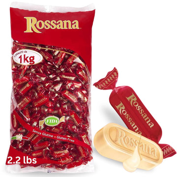 Fida Italian Hard Candy - Rossana Bulk, 2.2Lbs