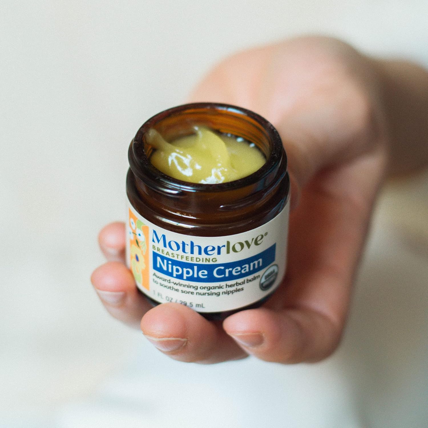 Motherlove Nipple Cream (1 Oz) Organic Lanolin-Free Nipple Cream For Breastfeeding—Benefits Nursing & Pumping Moms : Baby
