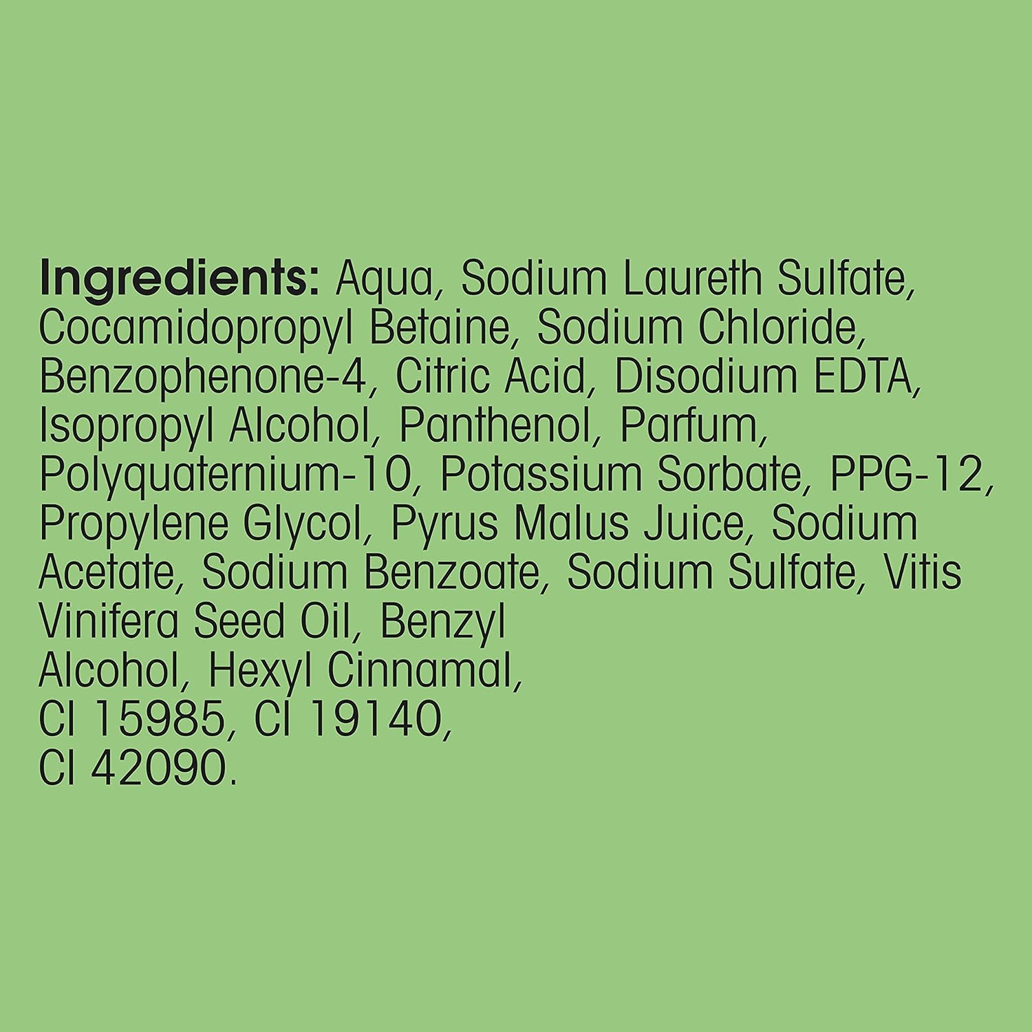 Alberto Balsam Shampoo - Juicy Green Apple (350Ml) - Pack Of 2