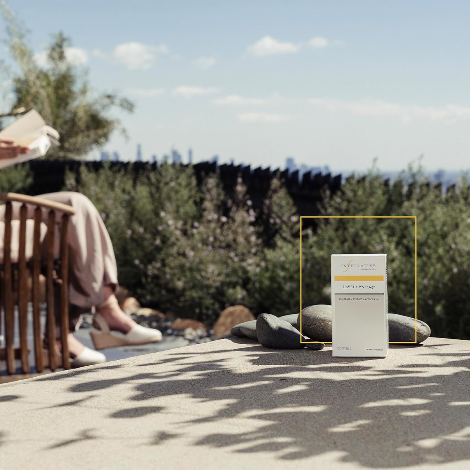 Integrative Therapeutics β Lavela WS 1265 - Clinically Studied Lavender Essential Oil Supplement - Calms Nervousness* - Reduces Stress* - 60 Softgels : Health & Household