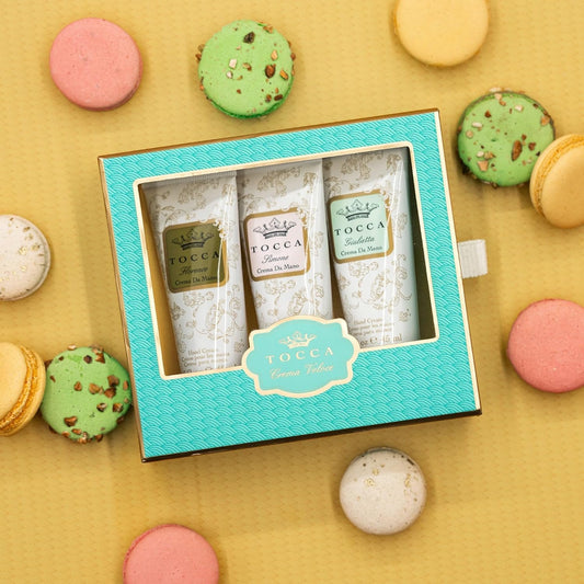 Tocca Garden Hand Cream Set Of 3 ($36 Value) - 45Ml (1.5 Fl Oz) Each - Crema Veloca Trio Includes Giulietta, Florence & Simone