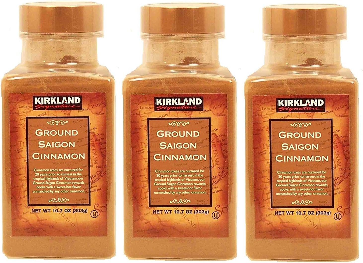 Kirkland Signature Ground Saigon Cinnamon 303G (3 Pack)